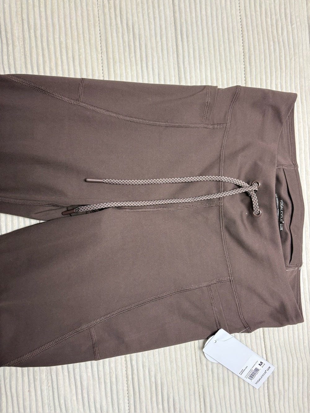 Yogalicious Women's Joggers in Chocolate Brown